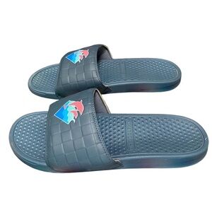 PINK DOLPHIN THE WAVES 2.0 SLIDES IN SIZE 13